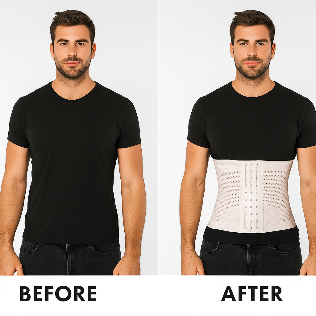 High‑Waist Tummy & Waist Sculpting Belt