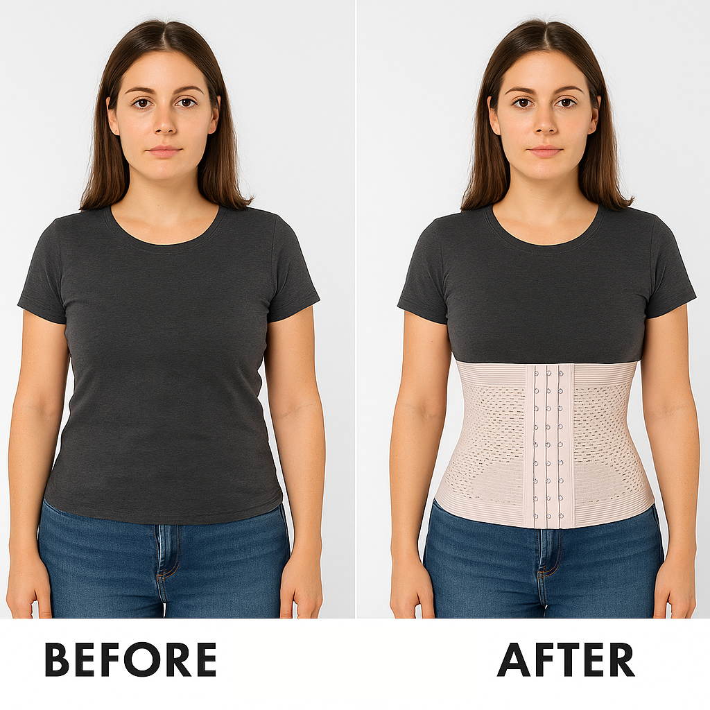 High‑Waist Tummy & Waist Sculpting Belt